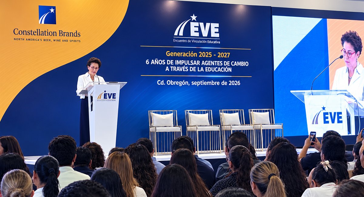 Constellation Brands ofrece becas y formación integral a 500 jóvenes de Sonora para el ciclo 2026-2027